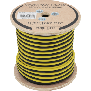 Миниатюра продукта Ground Zero GZSC 10Х2 OFC - акустический кабель